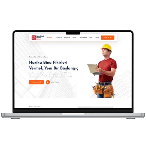 Hazır İnşaat Mimarlık Web Sitesi V1